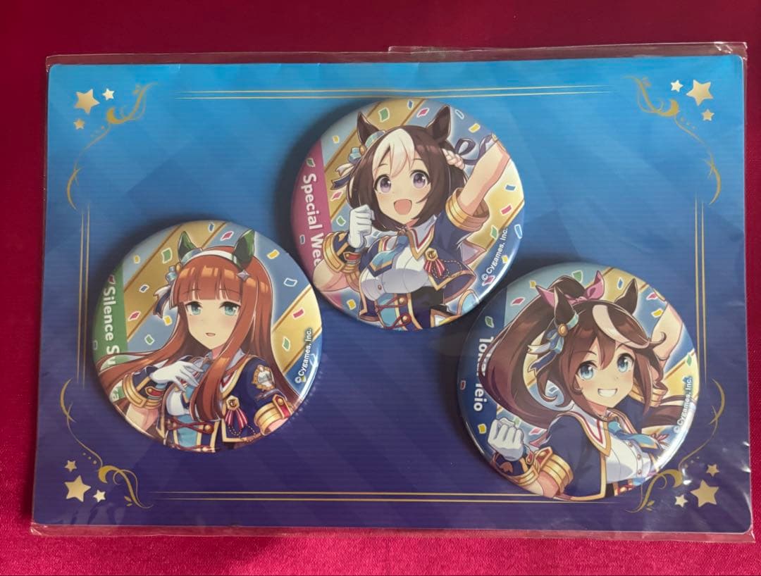ウマ娘 プリティーダービー 公式缶バッジセット　3rd EVENT ver