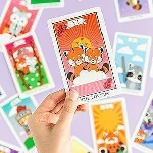 【正規品タロットカード】オーロラエッジ✨ゆる可愛い✨レッサーパンダ＆フレンド