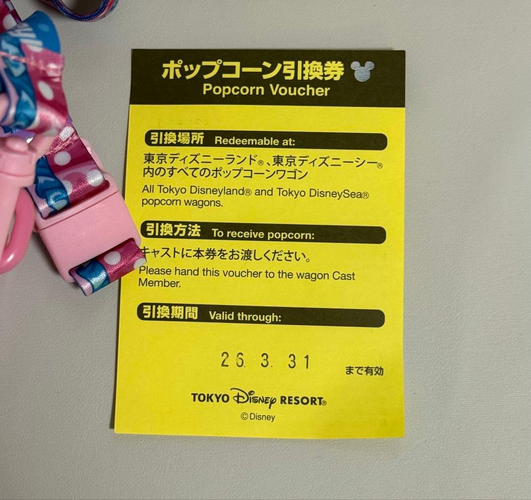 【未使用新品】パルパルーザ ミニーのファンダーランド ポップコーンバケット