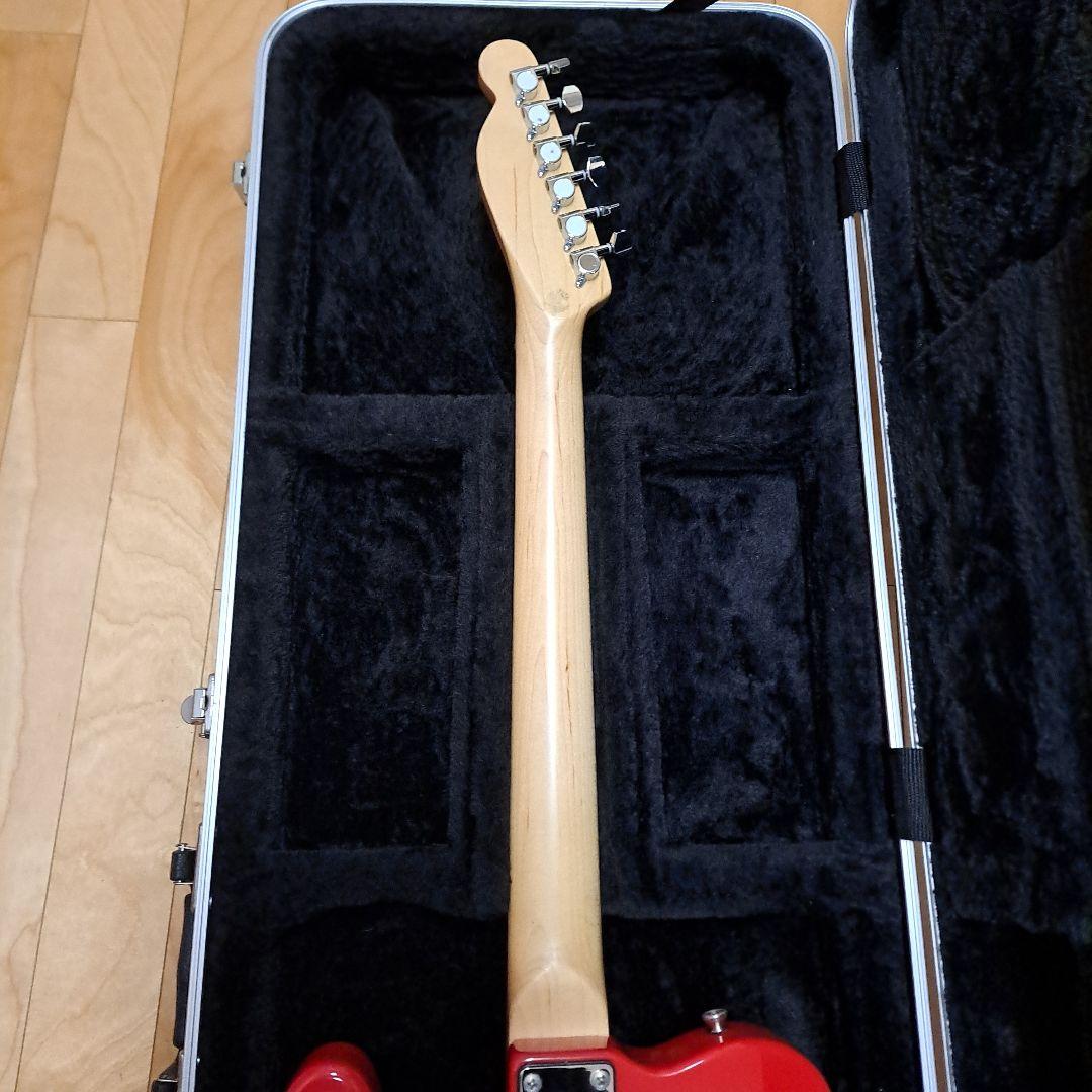 レッド テレキャスタータイプ エレキギター