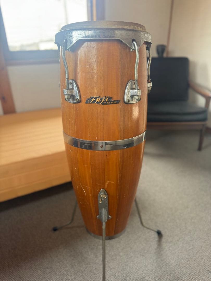 【希少　ヴィンテージ 日本製】Fuji TONE コンガ ペア 送料込み
