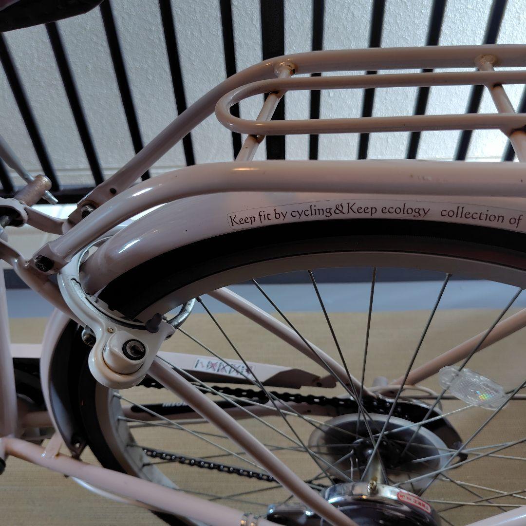 えれな♪自転車24インチ 女の子 MAHALO 6段変速 【美品】