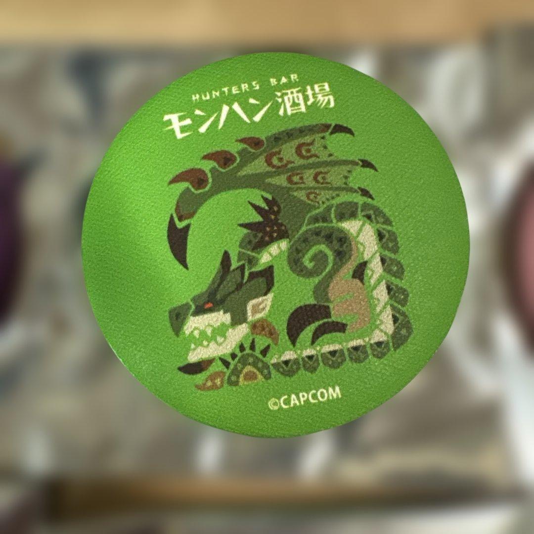 モンハン酒場　モンスターハンターワイルズ　缶バッジ　ゴアマガラ　タマミツネ