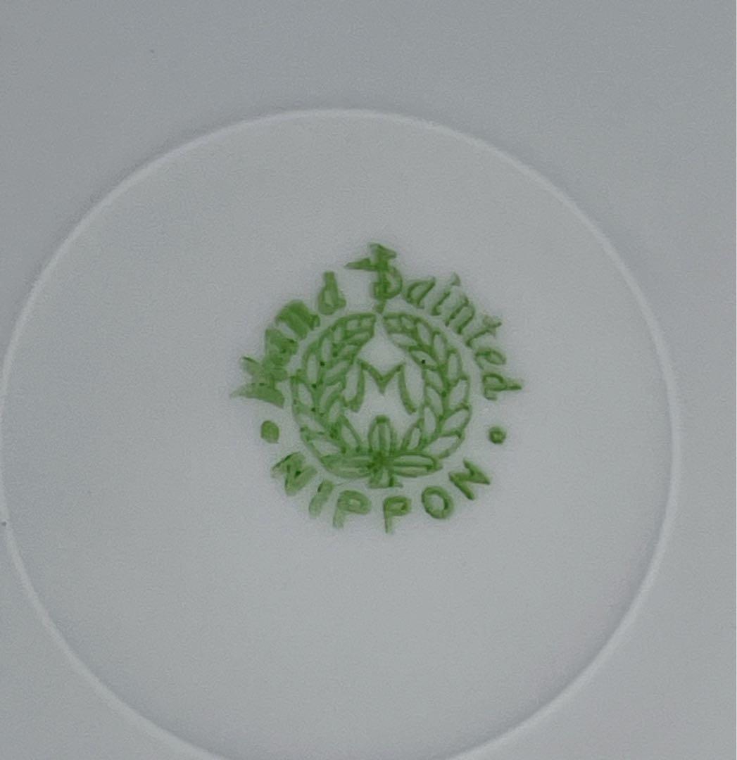 【美品】 オールドノリタケ ２１．９㎝ ライチョウ紋金盛り皿 雉 キジ 黒雷鳥