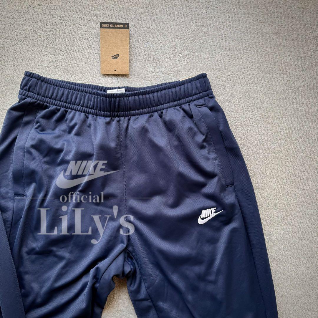 【ＸＬサイズ】ナイキ上下セットアップ　ネイビー　ロゴ刺繍　スウォッシュ　新品
