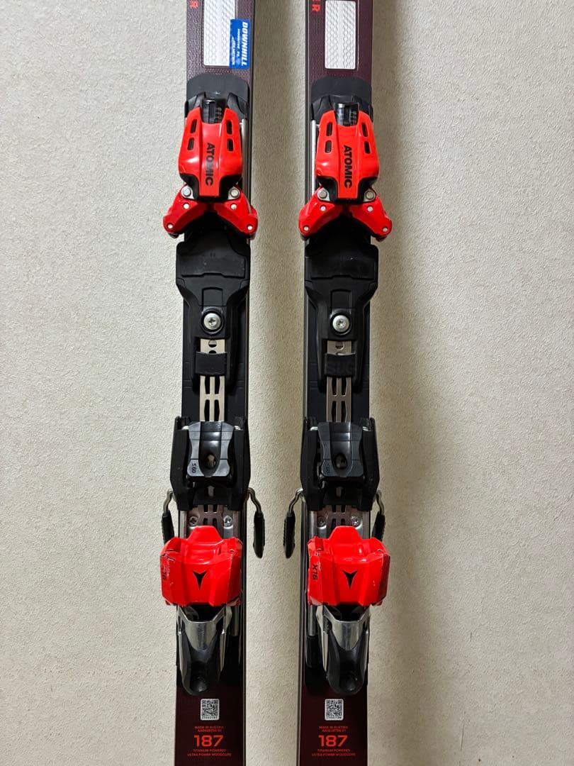ATOMIC GS スキー板　バインディング付き