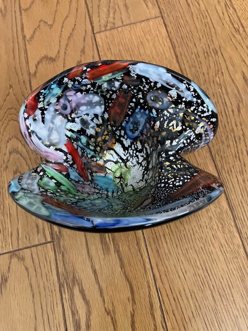 ヴェネツィア硝子　置物　小物入れ、アクセサリー入れ、インテリア