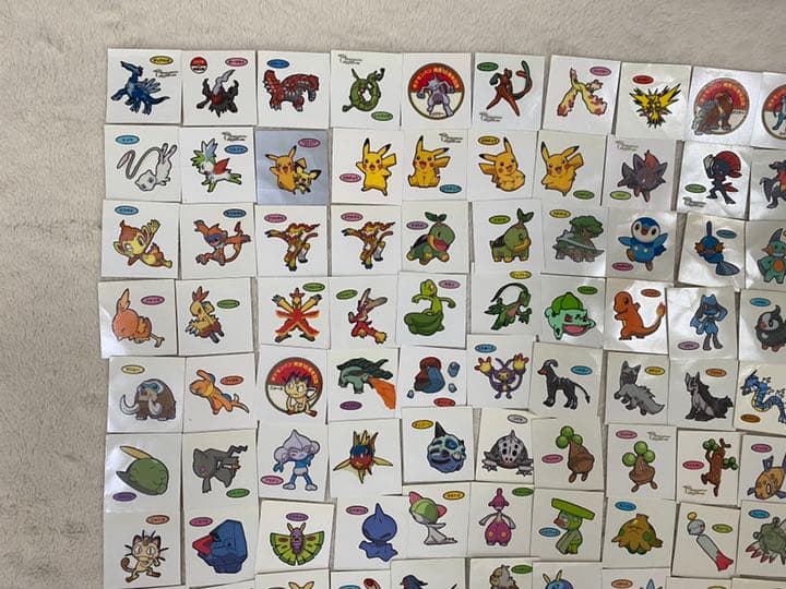 デコキャラシール ポケモンパンシール ポケモンシール 128枚プラスα