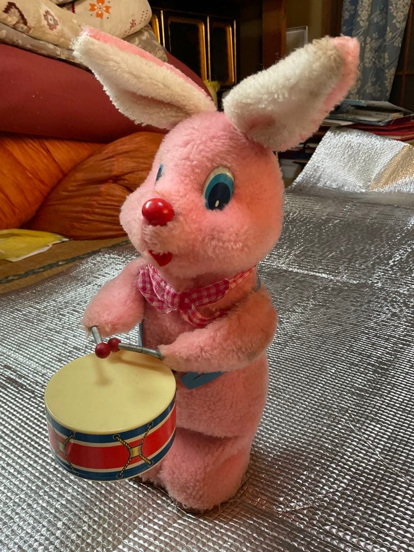 アルプスのどうぶつおもちゃ／ウサちゃんシリーズ　ドラマーウサちゃん　ピーターくん