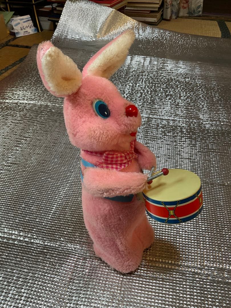 アルプスのどうぶつおもちゃ／ウサちゃんシリーズ　ドラマーウサちゃん　ピーターくん