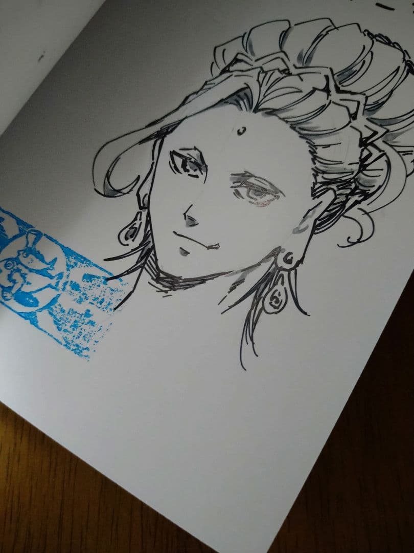 終末のワルキューレ　直筆イラスト　サインスタンプ　特典付