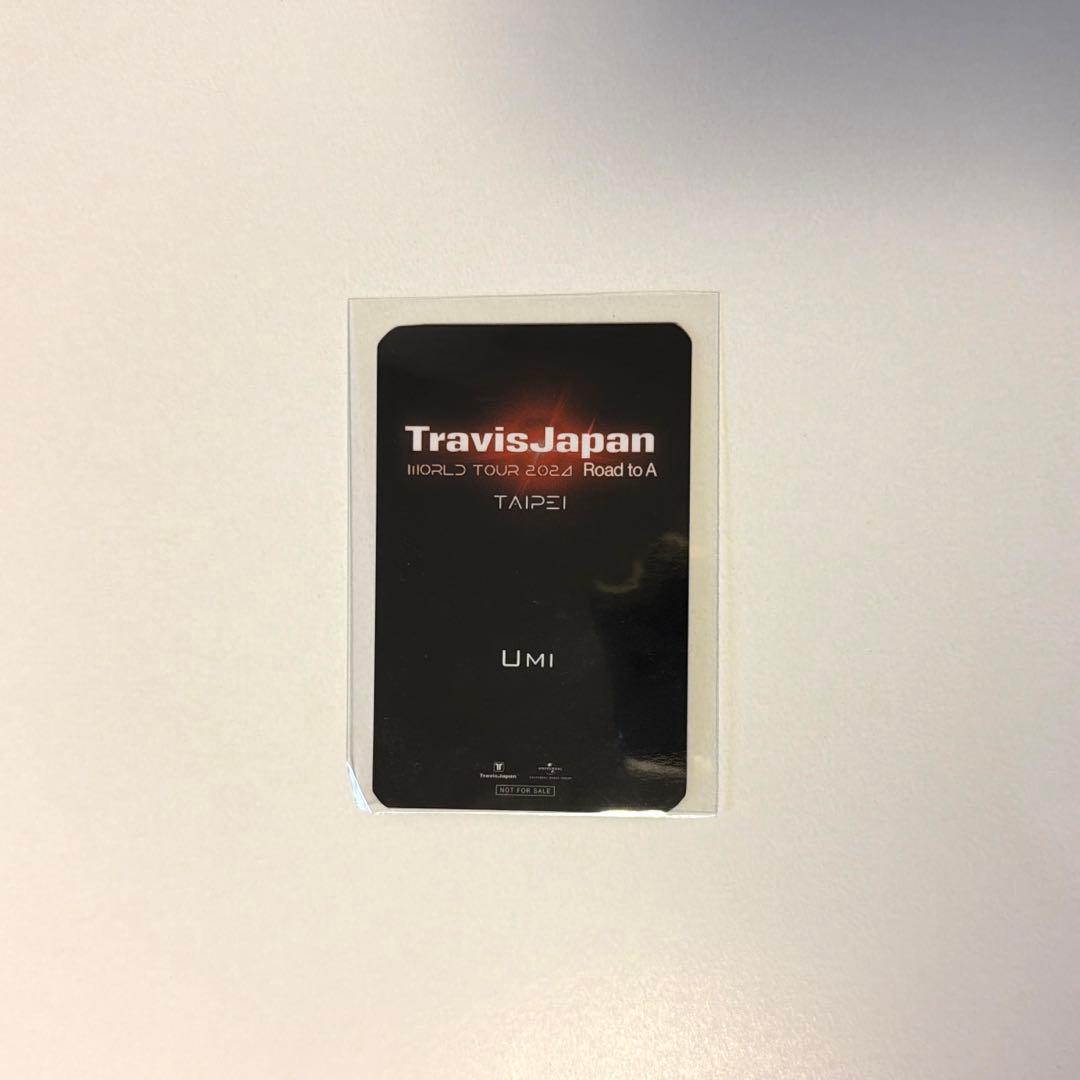 Travis Japan 中村海人 台湾台北 トレカ 2024