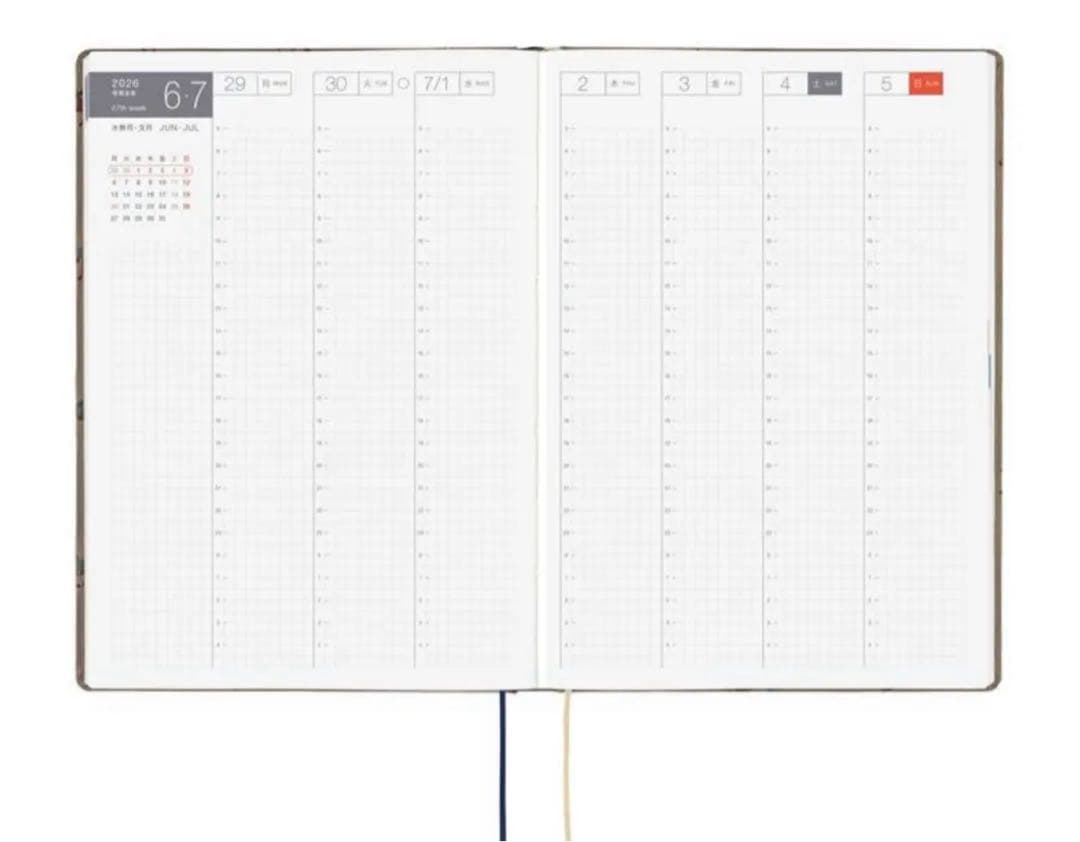 2026年版　ほぼ日　手帳　Hon カズン　サイズサイズ　 駆ける馬♡