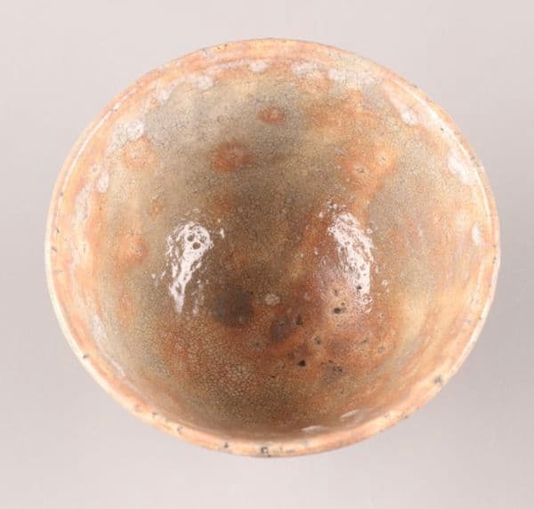 【大井戸茶碗　有楽 】古美術 朝鮮古陶磁器 李朝 青井戸 茶碗 時代物　喜左衛門