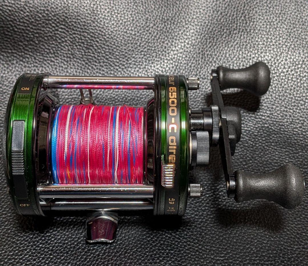 ☆アブガルシア　アンバサダー　６５００−Ｃ ダイレクト　グリーン（美品）