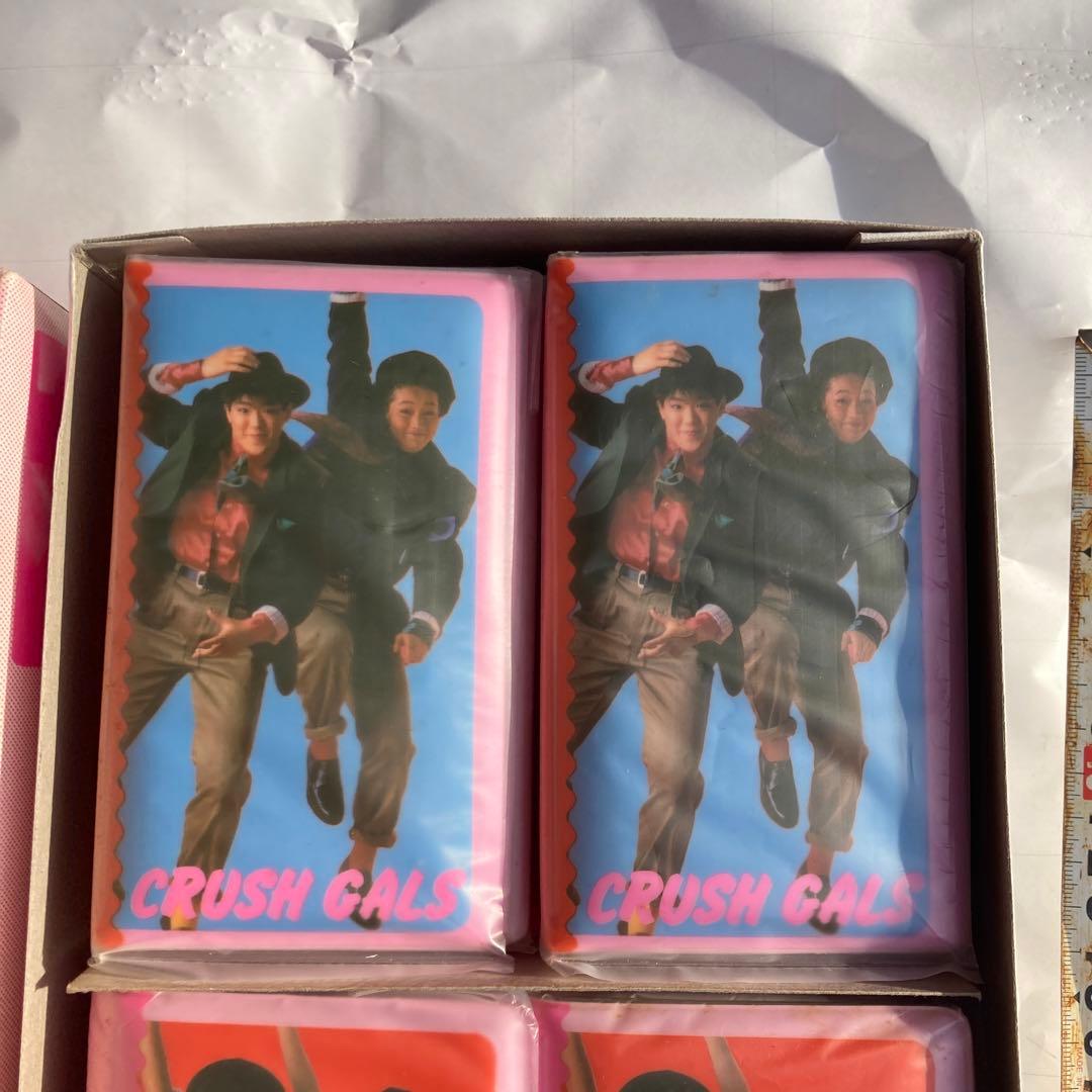 当時物クラッシュギャルズ未開封手帳1箱20個