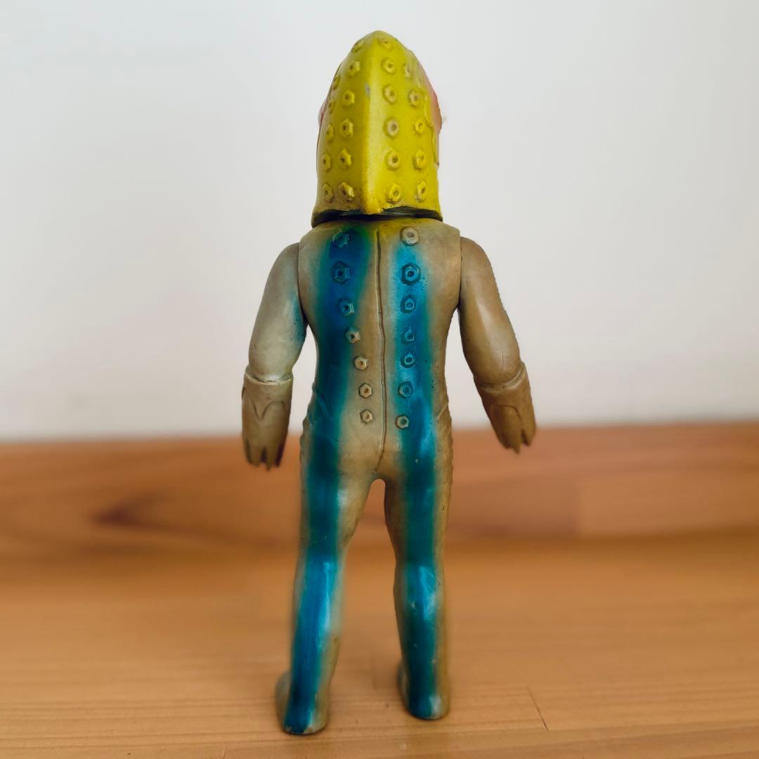 【7/21まで限定割引】ブルマァク メトロン星人 ソフビ 当時物