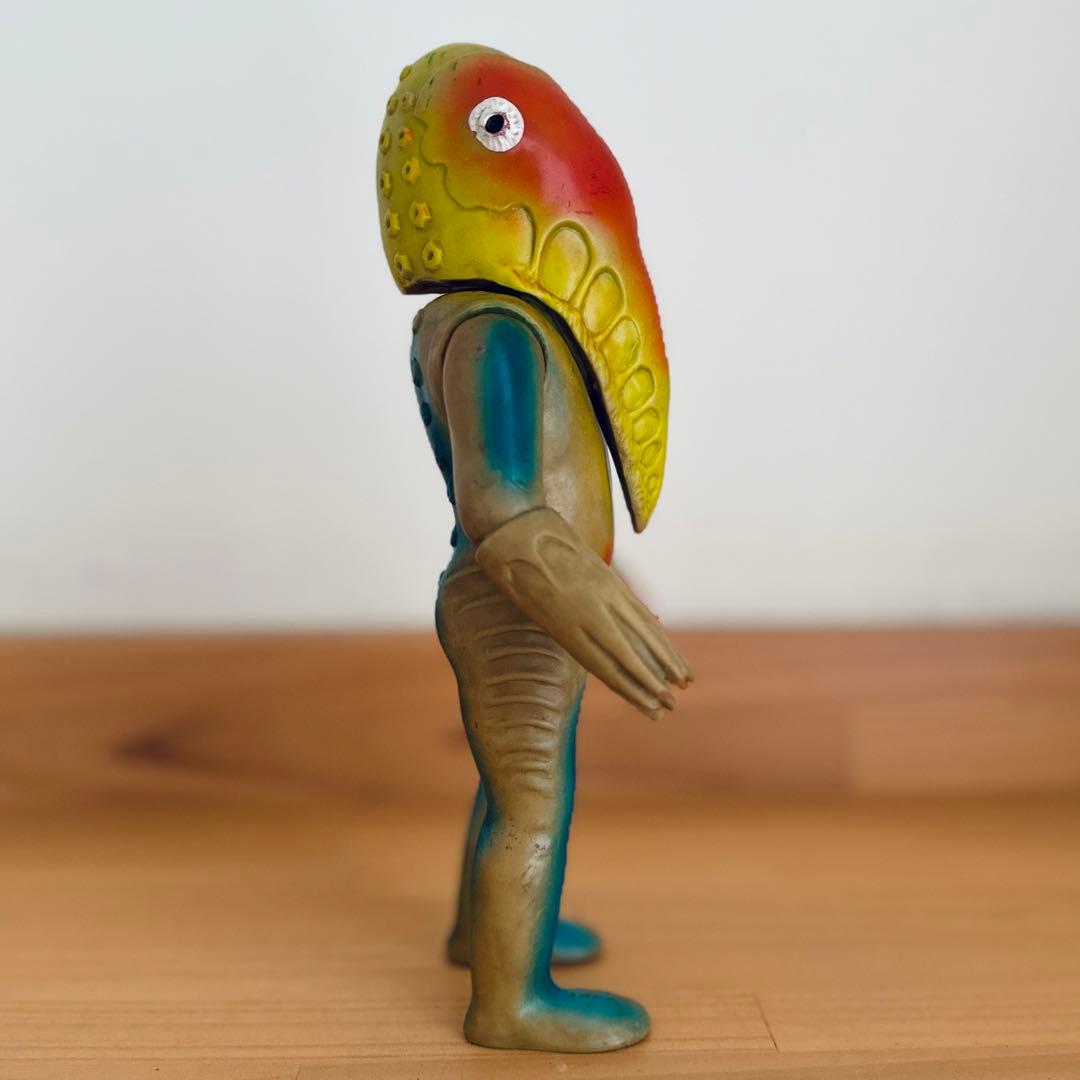 【7/21まで限定割引】ブルマァク メトロン星人 ソフビ 当時物