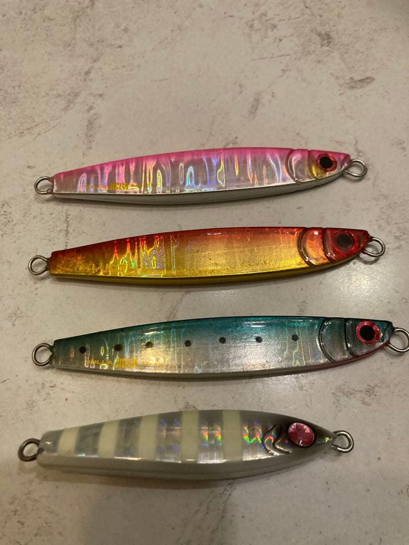 ザウルス　ヒラジグラTG 80g ハヤブサ　ジャックアイTG100g