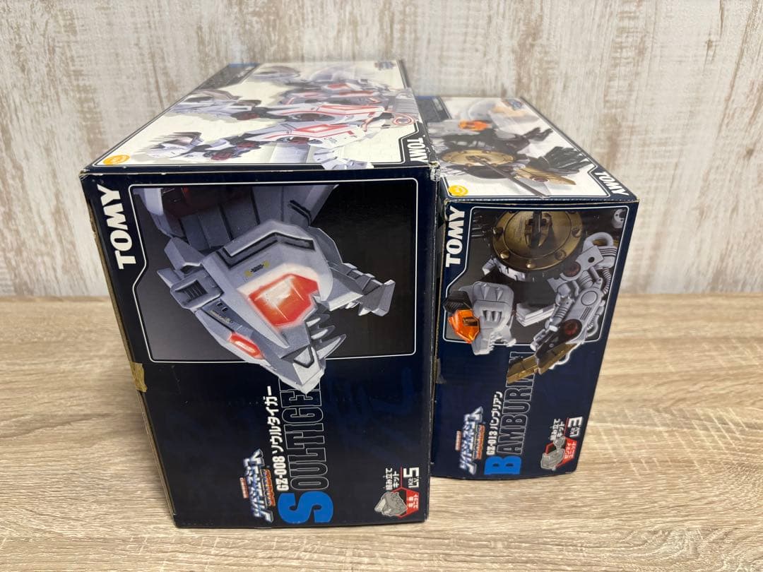 TOMYトミーゾイドジェネシス　ソウルタイガー　バンブリアン　2個セット未開封