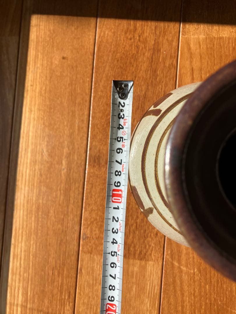 濱田晋作　益子焼き　共箱なし