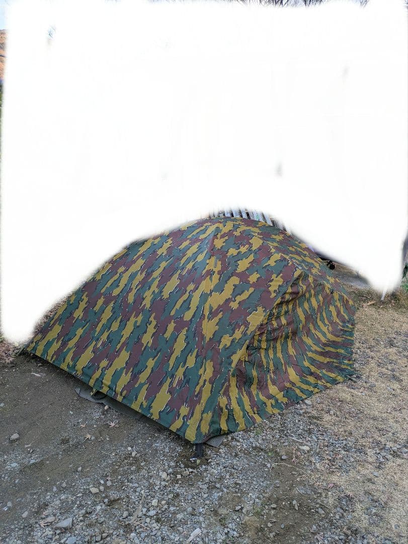 希少　ベルギー軍幕　美品