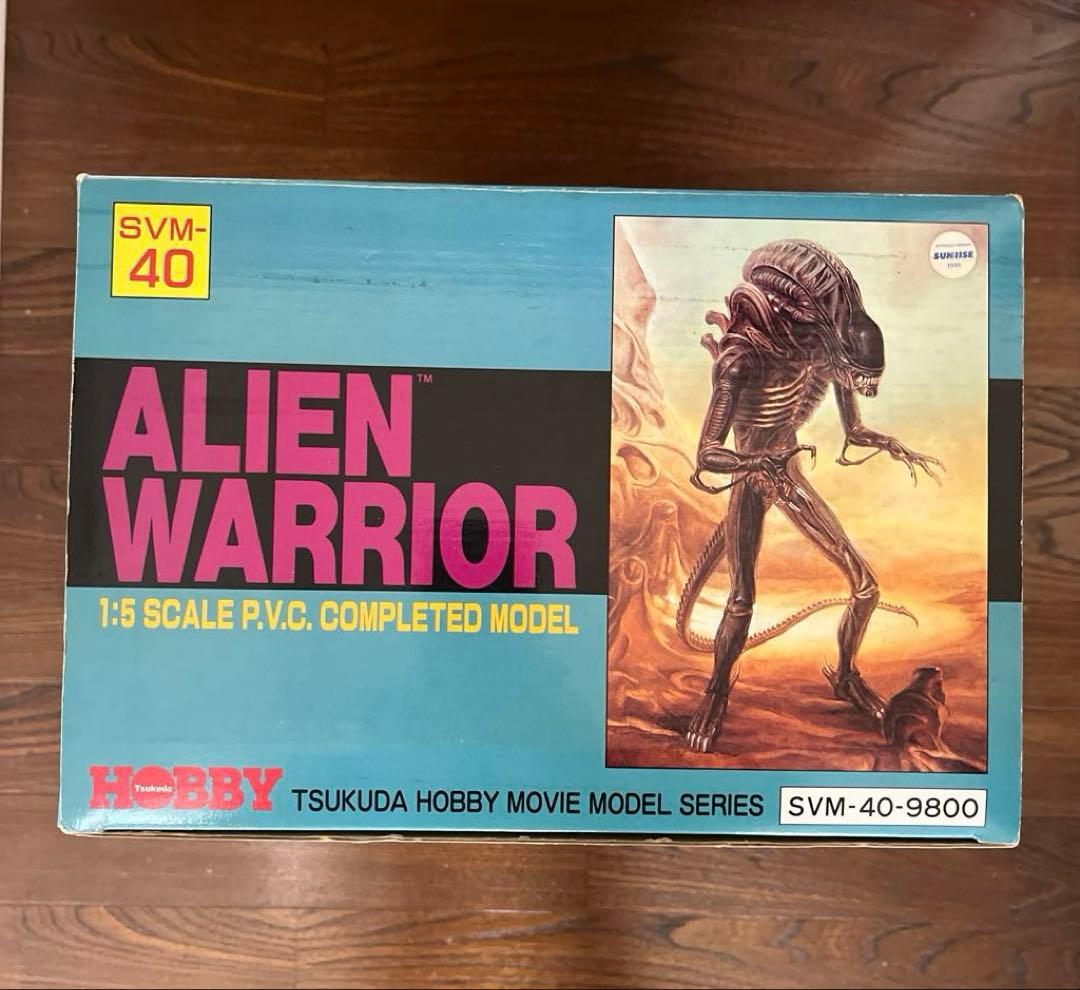 ツクダホビー PVC製完成モデル エイリアンウォーリアー1/5スケール