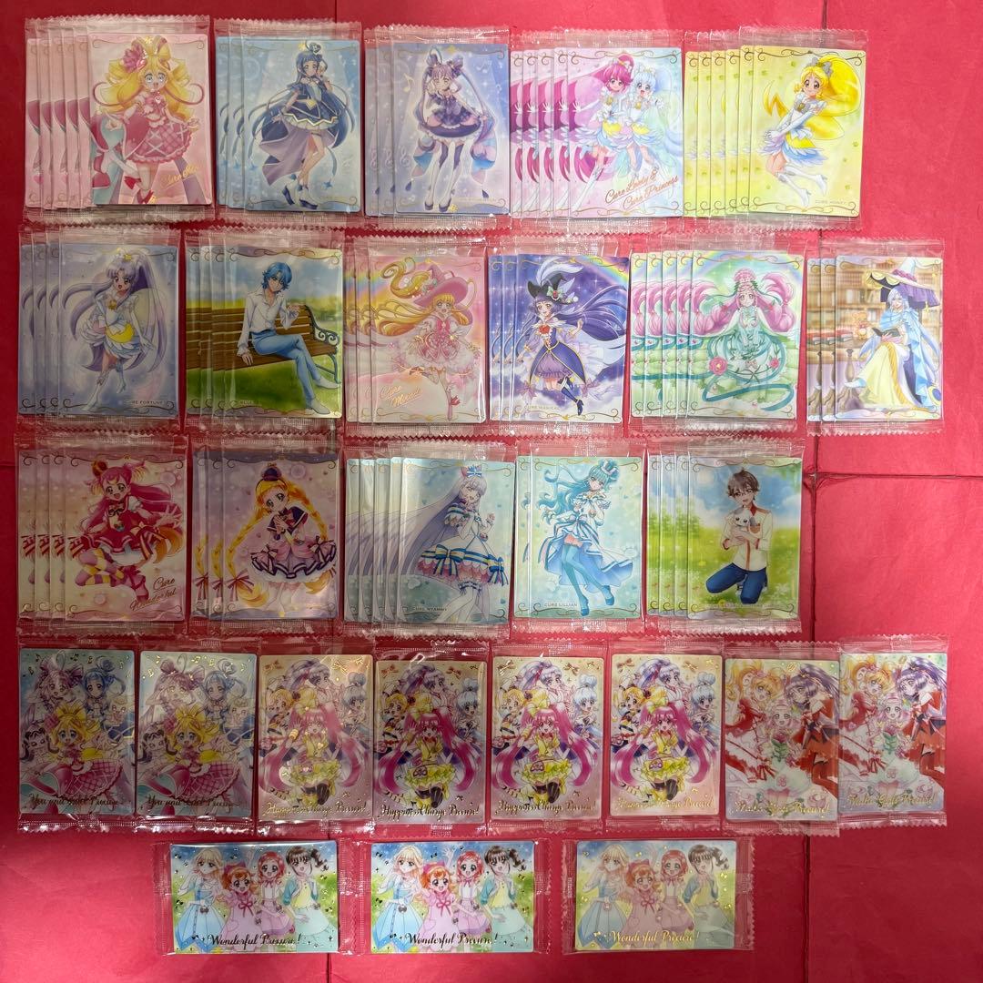 期間限定‼️新品 プリキュア ウエハース セット N R SR SSR まとめ売り