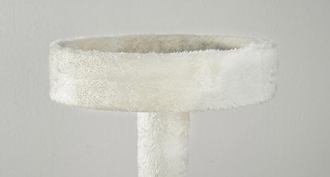 キャットタワー 木製 スリム 多頭飼い 据え置き 宇宙船 nkz06省スペース