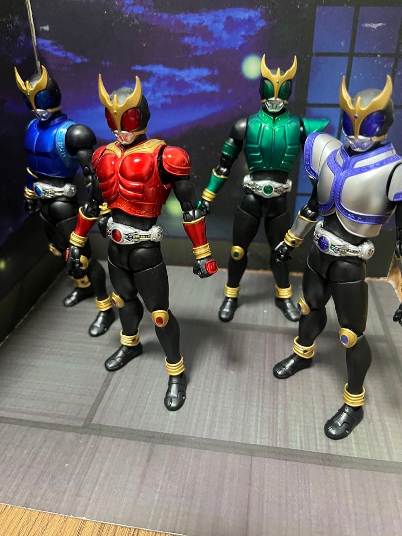 真骨彫　仮面ライダークウガ 4フォームセット