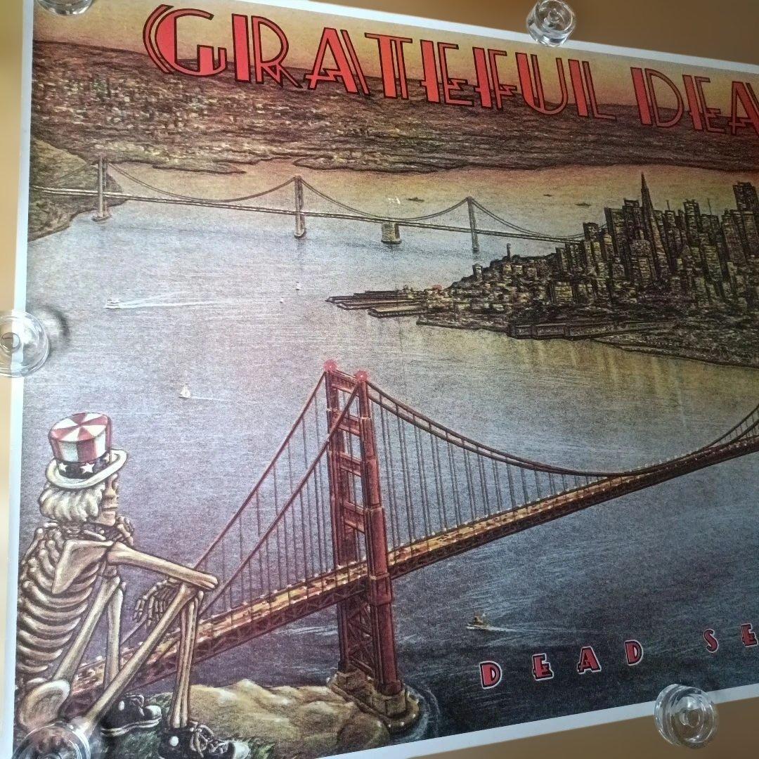 GRATEFUL DEAD 1980 ポスターDead Set