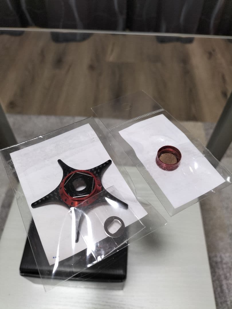 KTF IXA オフセット カーボンスタードラグ ゼロアジャスター レッド