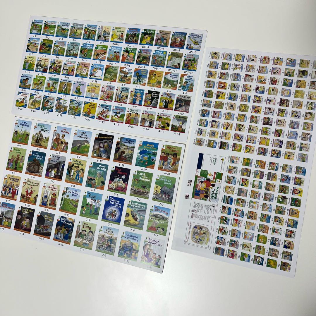 高品質強化版ORTステージ 1-5 高品質270冊 チャンツ付き