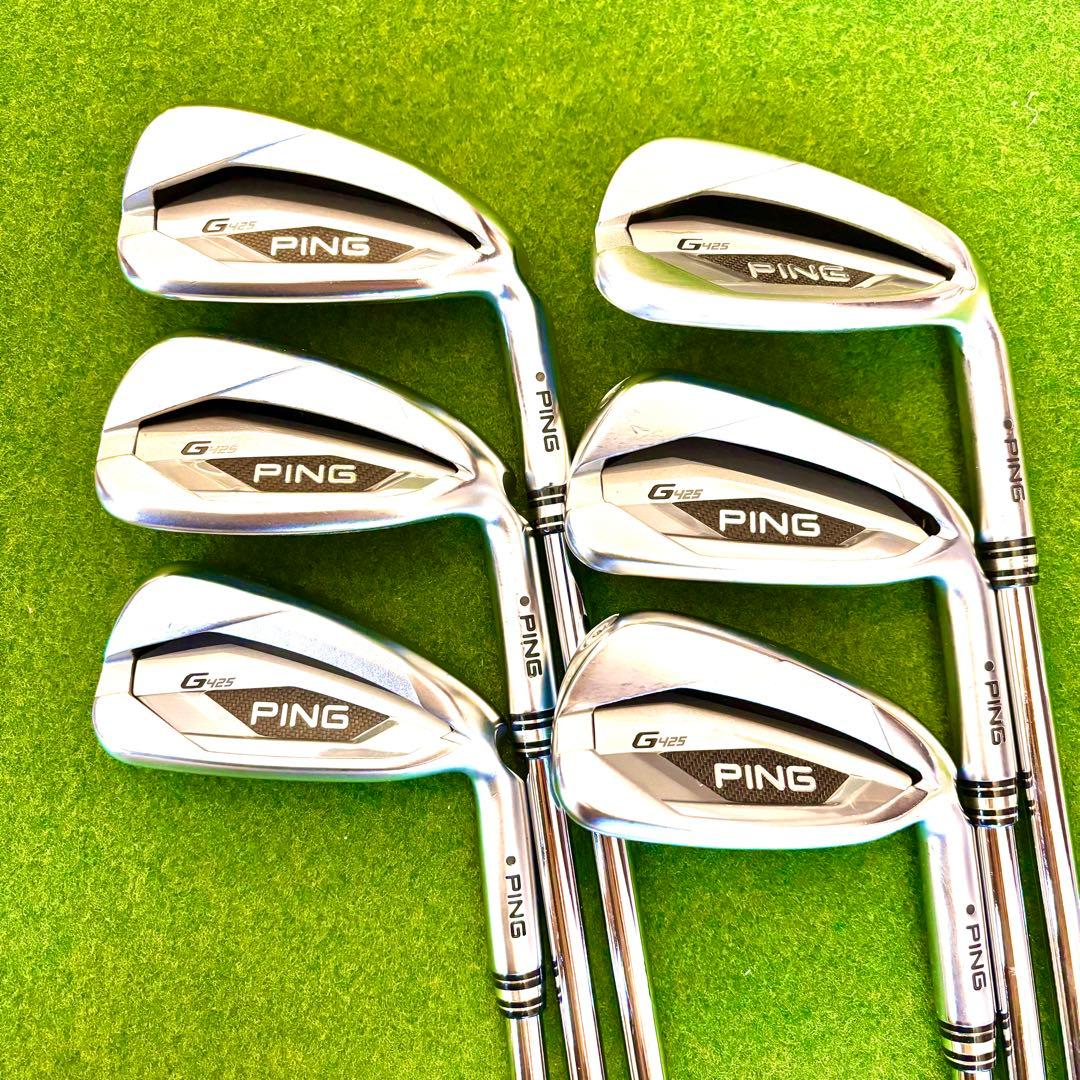 【美品/送料無料】PING G425 アイアン6本セット