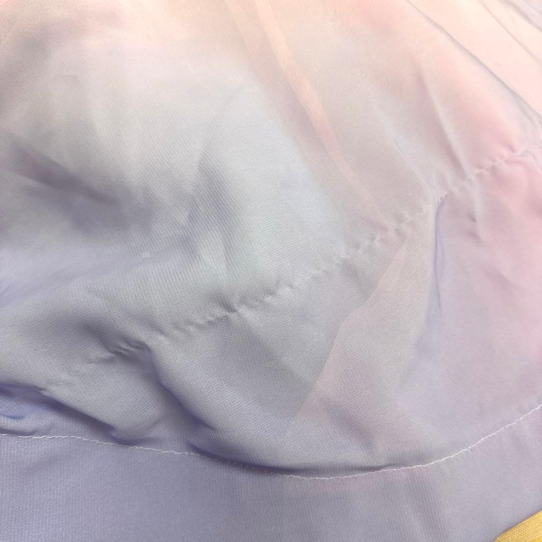 6330★M ピンク 紫 スワロ グラデーション スタンダードドレス 社交ダンス