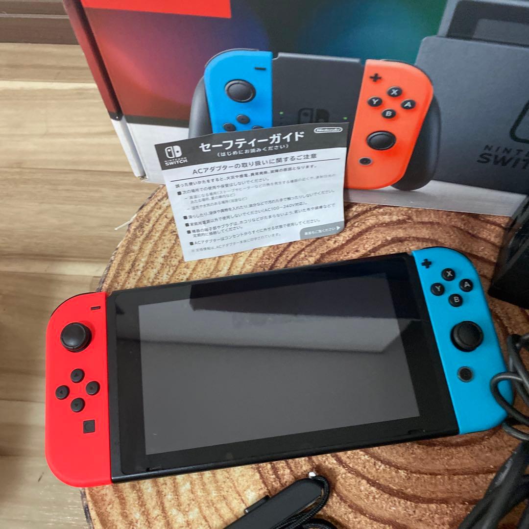 Nintendo Switch ニンテンドースイッチ本体　ネオン ③