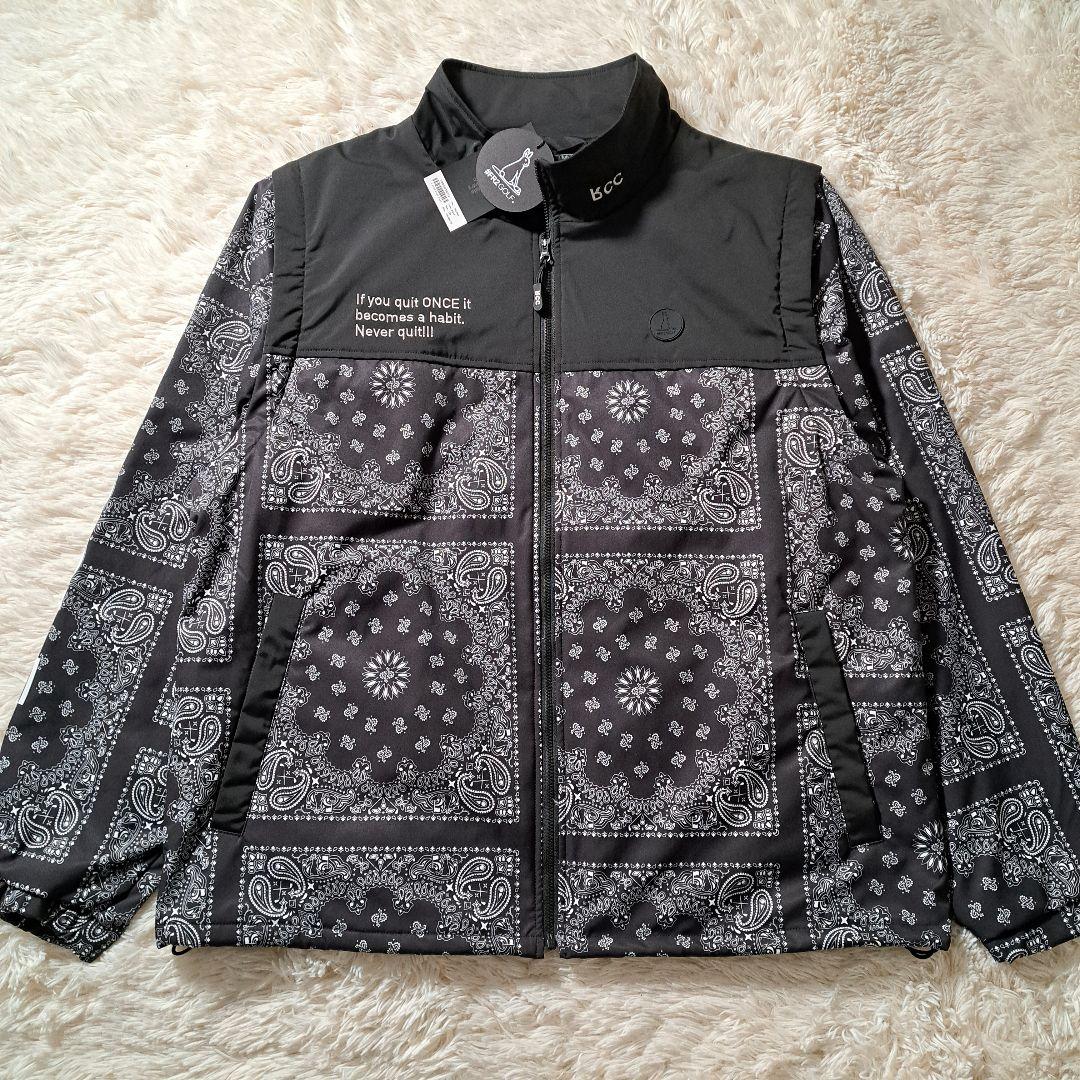 【新品タグ付】FR2 GOLF ペイズリー ジャケット ブルゾン 3L