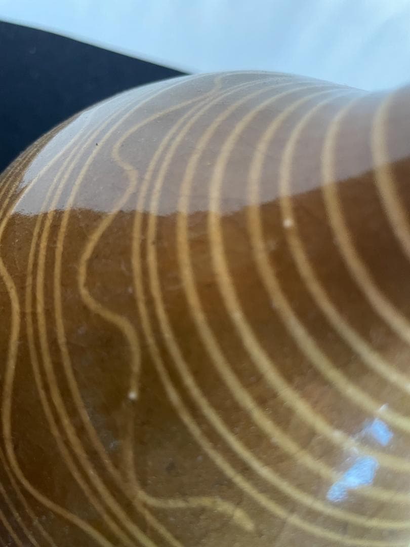 希少 古丹波焼 立杭焼 えへん徳利 酒器 イッチン 江戸期 飴釉 大型 花入