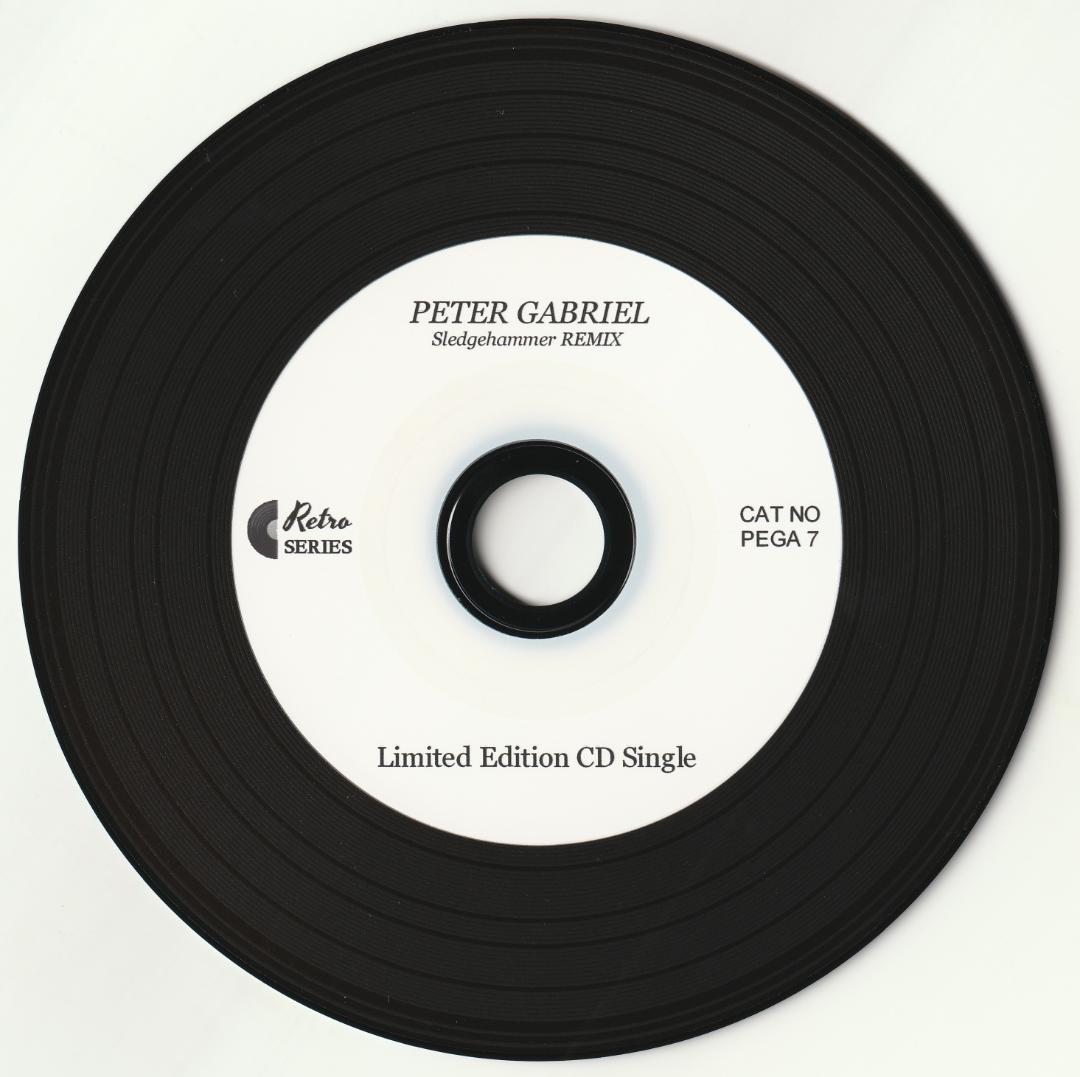 Peter Gabriel　Sledgehammer REMIX　リミックスCD