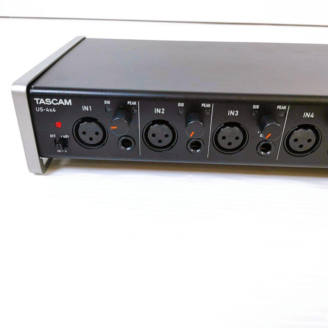 タスカム オーディオインターフェイス US-4×4 TASCAM