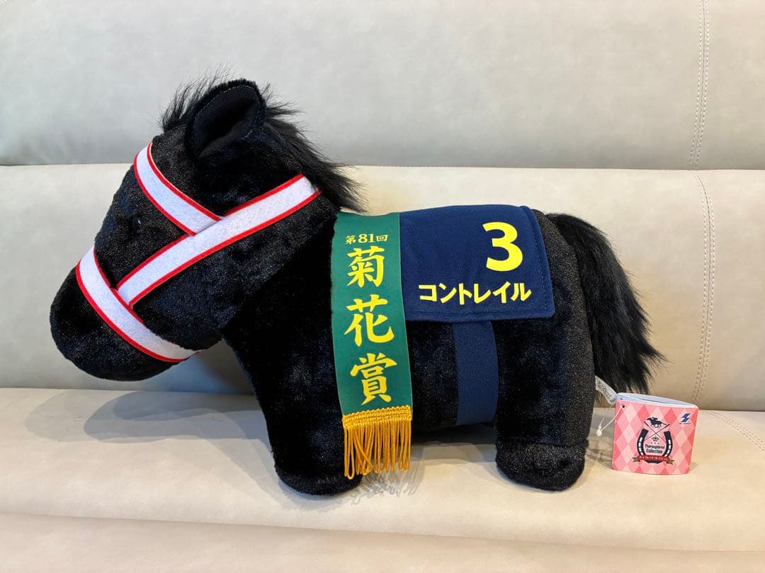 【超豪華】三冠馬＆世界1位！5頭セット サラブレッドコレクション ふわふわBIG