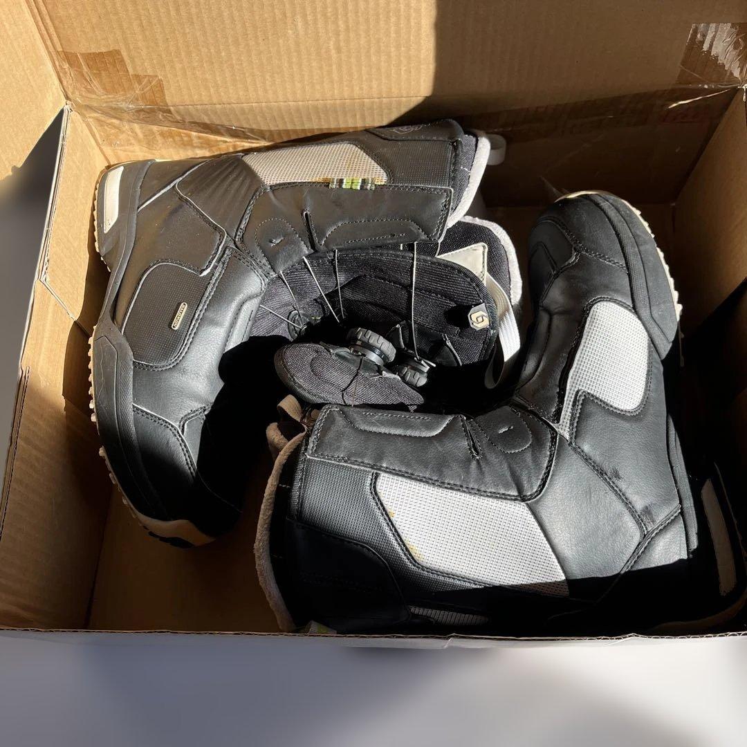 サロモン　salomon ブラック スノーボードブーツ BOAシステム 27cm