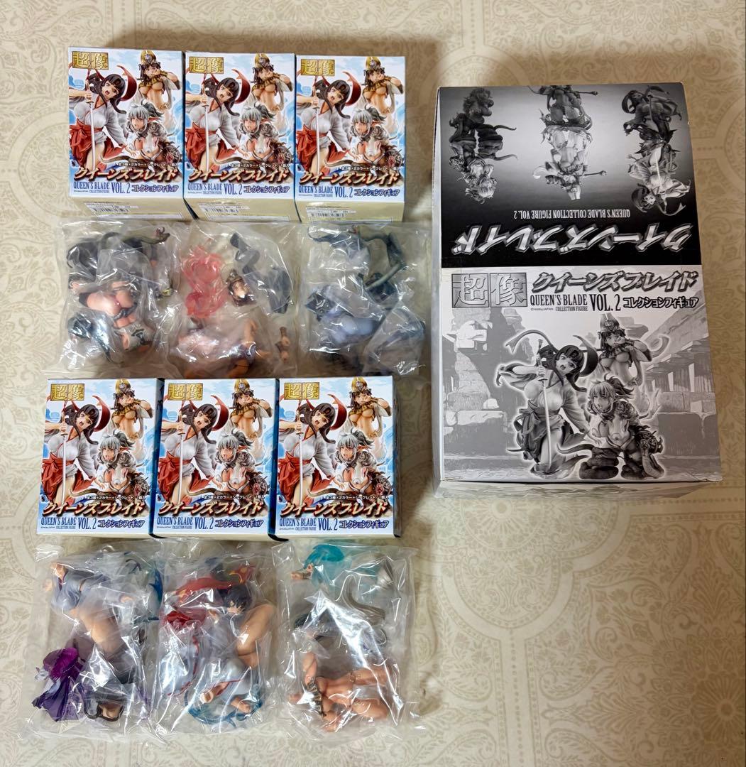 超像 クイーンズブレイド コレクションフィギュア Vol.2