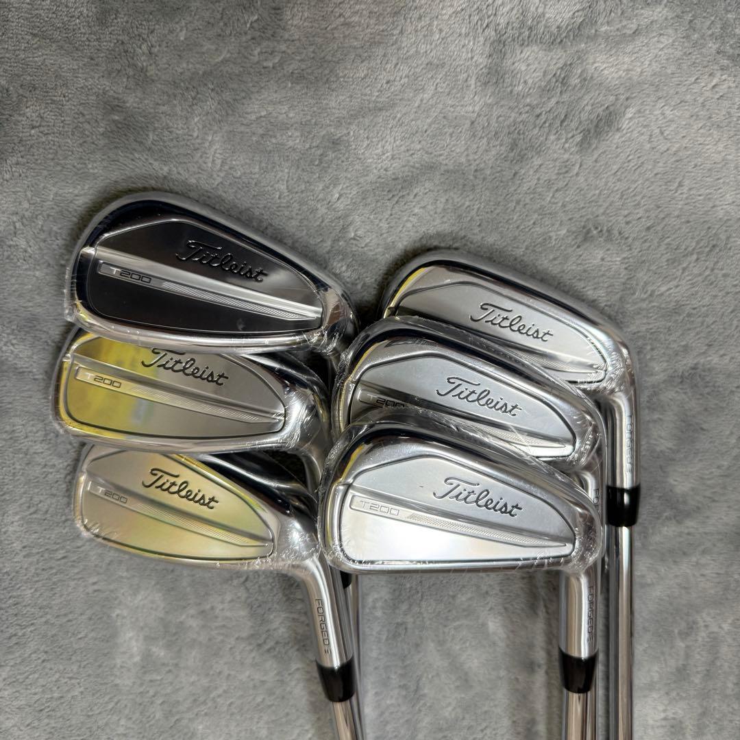 【新品未使用】タイトリスト T200 2023 メンズアイアンセット 6本 S