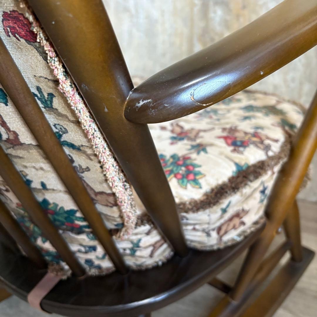 ERCOL グランドマザー　ロッキングチェア　ヴィンテージ　アーコール　希少