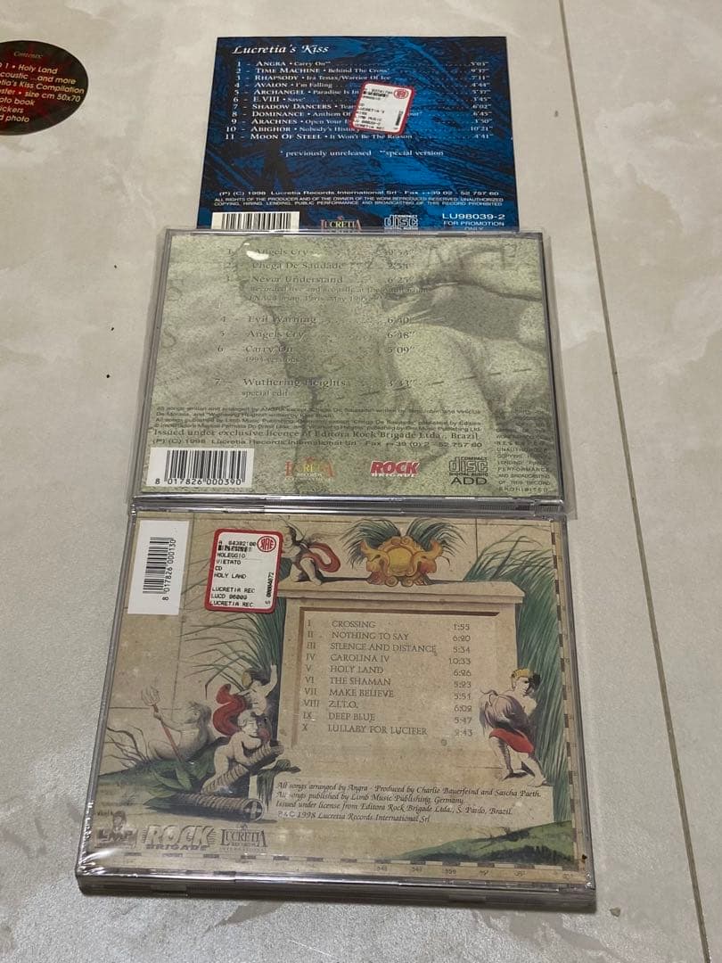 激レア　ANGRA The Holy Box