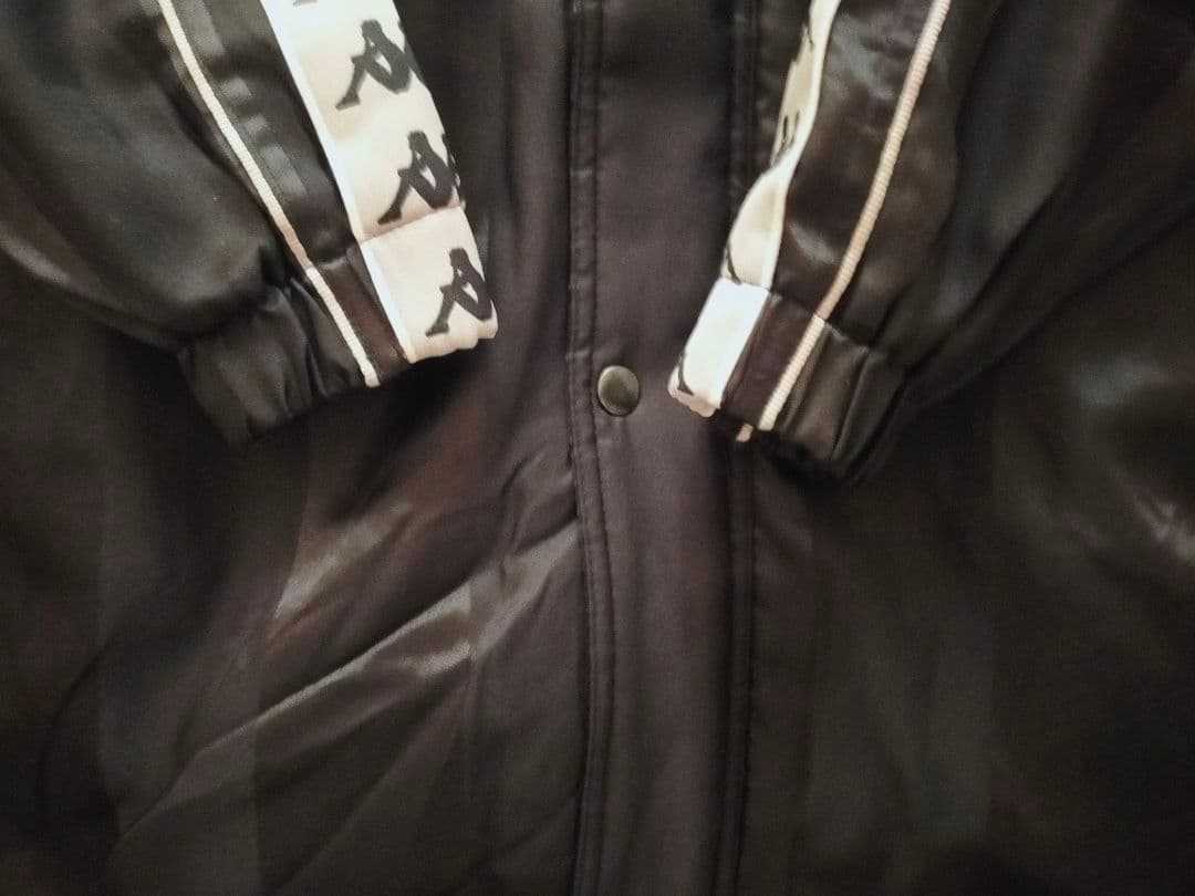 【新品美品】サッカーイタリア代表 Kappa ベンチコート ダウン メンズS