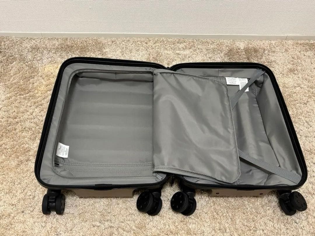 無印　スーツケース・キャリーケース　20L ベージュ