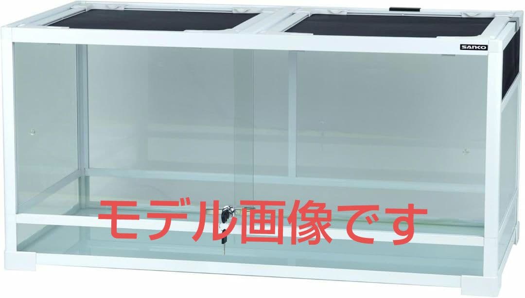 【直接引き取り限定】パンテオン 9045 ホワイト 爬虫類 ゲージ