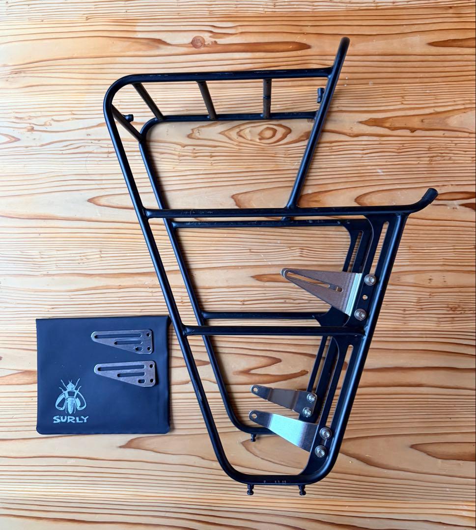 SURLY nice rack front (black) ナイスラック